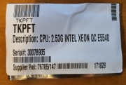 Процессор Intel Xeon Quad-Core E5540 2.53 GHz/4core/1+8Mb/80W/5.86 GT/s LGA1366