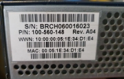 EMC Fibre Channel Switch EMC DS-16B3 SilkWorm 3850 100-560-148 16-Port 2GB Fibre Channel Switch /w 10 SFP
